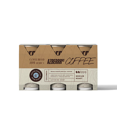 AZBERRRks Coffee branding design graphic design icon illustration logo minimal ui vector