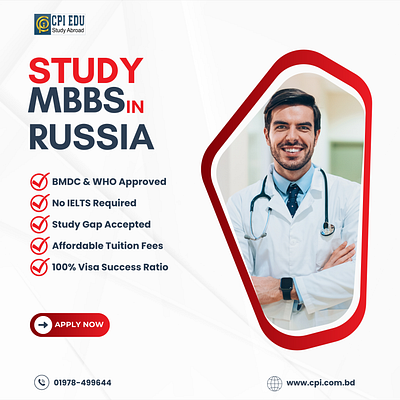 Study MBBS Abroad Poster Designs abroad banner branding china design designer graphic design logo mbbs poster russia study typography vector yrgyzstan