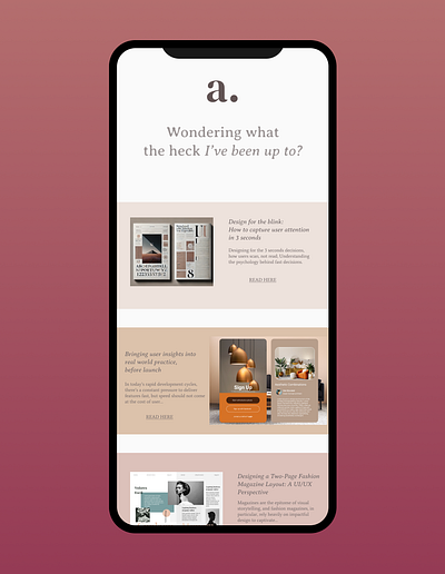 Reader App – Minimal Article List UI appdesign blogapp cleanui dribble figma minimaldesign mobileapp mobileui productdesign readerapp readingapp ui uidesign uxdaily uxdesign uxinspiration uxui