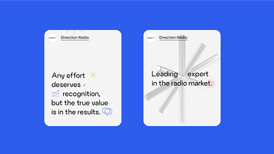 Visual Design - Radio graphic design social media visual design visual identity