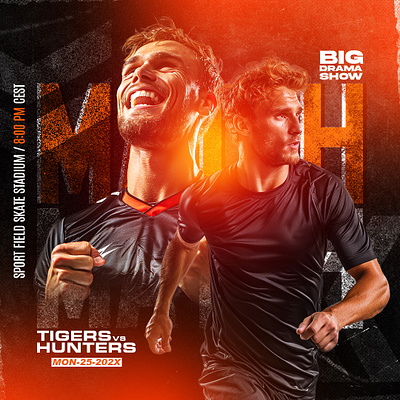 Inspirational Football Tournament Banner Designs, Match Day banner club flyer digital poster editable flyer event flyer facebook ad football poster game day design instagram post instagram post design matchday poster matchday template modern sports design poster poster design psd template social media graphic social media post design sports sports template