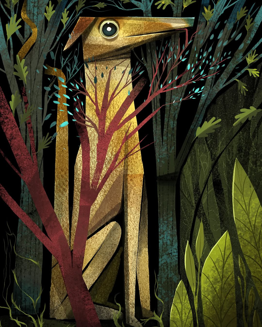Forest Dogma dog forest illustration nature