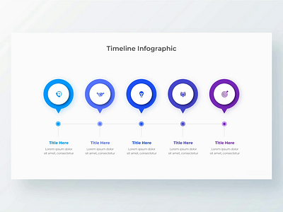 Animated Timeline PowerPoint Infographic animated diagram horizontal infographic powerpoint ppt template slide timeline