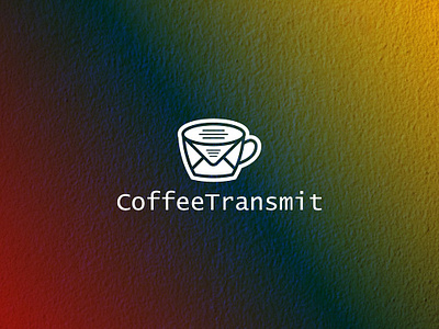 Coffee massage logo mark graphic design illustration typography