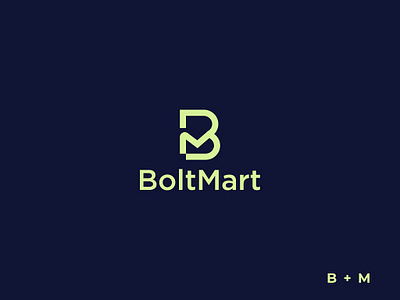 BM logo branding graphic design illustration typography