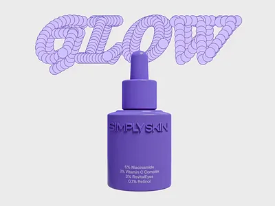 Product Animation - Glow Serum 3d 3d artist 3d design artwork beauty brand beauty industry blender brand identity branding cgi cinema 4d colorful gradients graphic design infographic motion graphics product animation product motion typograpghy animation visual identity