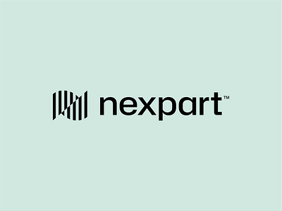 Nexpart art artsigma branding icon logo logo design mark nexpart symbol tech technology