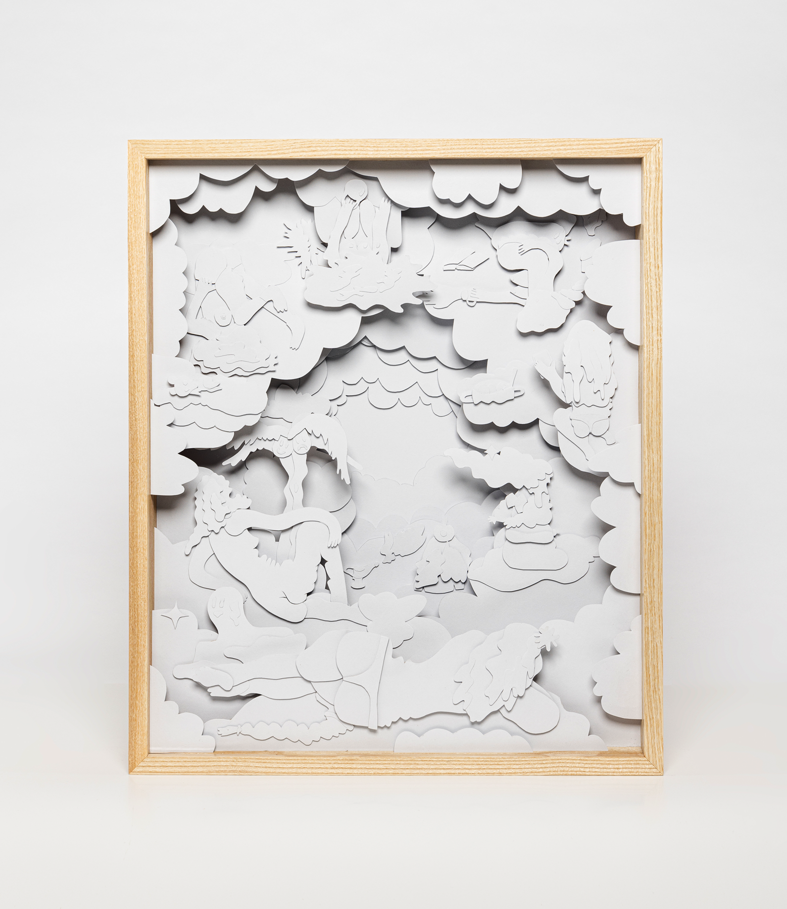 Heroines | paper diorama | art design diorama exhibition illustration paper art paper cutout