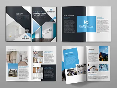 Modern Brochure Design for Construction & Renovation Services annual report bifold bifoldbrochure branddesign branding brochure brochuredesign company profile constructionbrochure creativebrochure design designportfolio freelancedesigner graphic design illustration marketingmaterials modernbrochure printdesign realestatemarketing renovationdesign