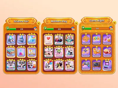 Feature Card Collection Event for Panda Pop art card draw illustration