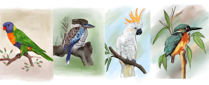 Example of Animal Custom Illustration By Request  