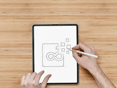 TECH UNUSED LOGO awesome logo brand identity branding crative logo creative logo creative mark design illustration logo logo design logo designer logo idea logo mark logotype sketch tech logo technology logo design