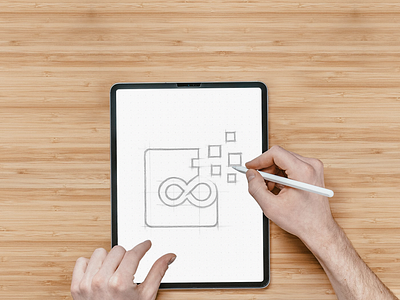 TECH UNUSED LOGO awesome logo brand identity branding crative logo creative logo creative mark design illustration logo logo design logo designer logo idea logo mark logotype sketch tech logo technology logo design