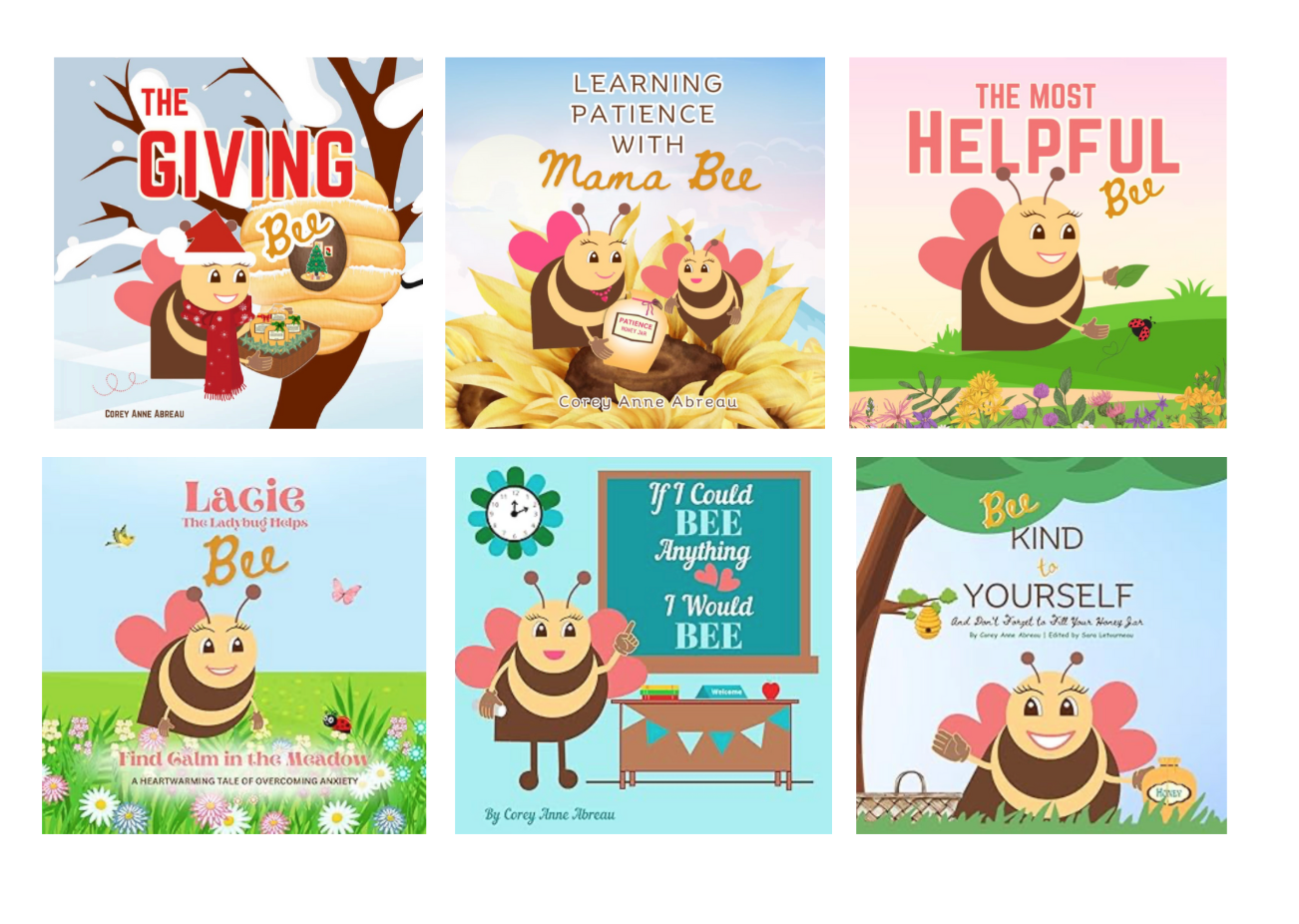 Example of Bee Book Series by Corey Anne Abreau