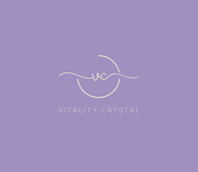 Vitality Crystal (Minimal Logo) brand logo branding business lgoo company logo creative logo crystal logo custom logo design feminine logo graphic design logo logo design minimalist logo modern logo professional logo vector