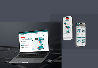🎉 Client Project: Total Tools BD website Redesign client project ecommerce responsive design tools website ui ux webdesign