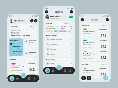 AI Productivity App ai ai app ai business productivity design ai daily planner ux ai powered productivity app ai productivity ai productivity app ai productivity dashboard ai saas ai task management ui app design ios ios productivity app ui mobile app productivity app project manager app design ui uix design workflow planner