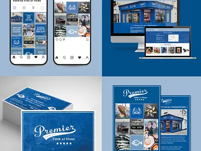Premier Fish at Home: Creative Development brand development branding graphic design