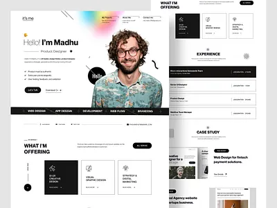 Personal Portfolio Website Design creative personal website cv figmadesign landing page design personal branding website personal website portfolio portfolio landing page portfolio web design portfolio website portfolio website design portfoliowebsite product design productdesignerportfolio resume uiux uxuiwebdesign web design website