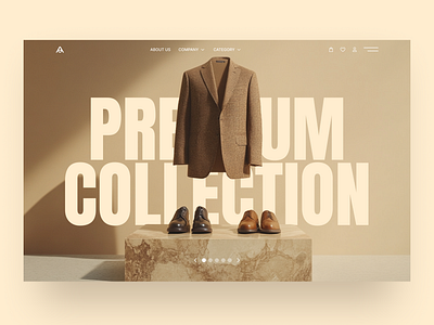 Premium Mens Suit Ecommerce Website Hero Header Design e commerce ecommerce ecommerce design ecommerce designs ecommerce header ecommerce header design ecommerce hero ecommerce mens ecommerce mens store ecommerce store header ecommerce suits ecommerce ui ecommerce website header exploration hero header mens online store premium ecommerce uiux web design