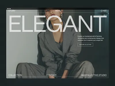 ELEGANT Women Ecommerce Website Design e commerce ecommerce ecommerce concept ecommerce design ecommerce exploration ecommerce header ecommerce hero ecommerce hero design ecommerce ui ecommerce web design ecommerce website header header design hero design hero header premium women ui web design women ecommerce women website