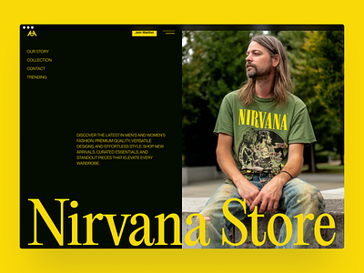 Nirvana | Fashion Ecommerce website design e commerce e commerce design ecommerce ecommerce design ecommerce fashion ecommerce header ecommerce hero ecommerce hero header ecommerce website fashion fashion design fashion online store fashion store fashion website header exploration hero header uiux web design