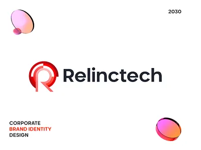 Modern Geometric Futuristic, Tech startup, fintech, web3, Logo animation brand guidelines brand kit circle logo combination opmisation corporate brand identity digital dynamic finance fintech data tech for sale unused buy letter r modern logo network connect connection protection protect shield security safe style guide tech startup technology web3