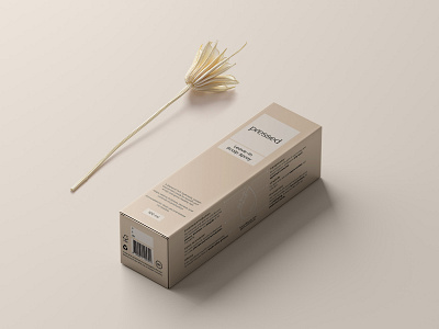 Package Design for Pressed beauty box box design brand branding design digital digital art feminine graphic design hair hair package health illustration minimal modern oackage design organic package uxury