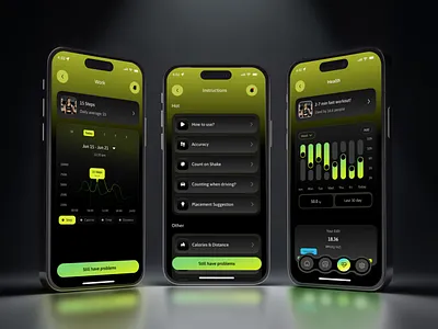 Smart Fitness Tracker UI app fitness app fitness tracker fitness tracker app fitness ui fitnessapp fitnesstrackerapp habittracker ios mobile mobile app mobile design tracking ui design uiux ux design uxuidesign workout tracker