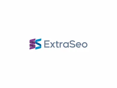 ExtraSeo. Unused proposal 2 brand branding es es lettermark es monogram logo logo design mark minimal minimalist monogram seo simple symbol