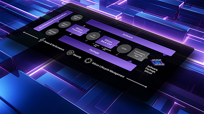 Synopsys Diagram Illustration 3d illustration b2b diagram illustration infographic