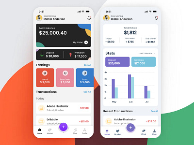 Remittance app Designs app finance fintech graphic design remittance app ui ux