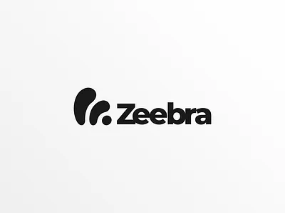 Zeebra Abstract Logo animal app icon branding flat icon logo monogram simple logo zebra