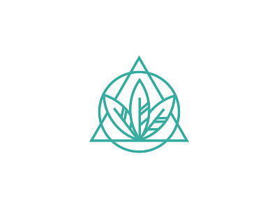 Global Greening - logo design branding circle clean ecology environment geometric green health herb identity leaf logo logo design minimal plant professional sleek triangle