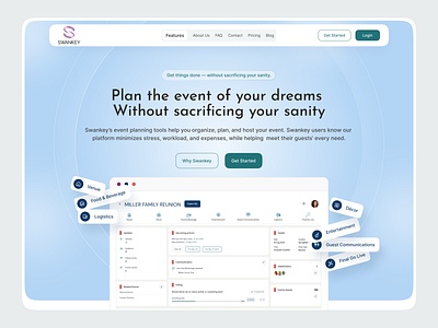 SWANKEY Website Redesign | UIUX interface product service startup ui ux web