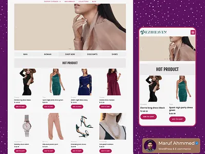 A conversion focused WordPress Ecommerce Design branding minimal web design shopify woocomerce wordpress ecommerce