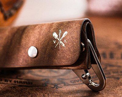Vatev Leather brand identity branding graphic design handcrafted leather logo logo design logo mark logo symbol monogram small batch vintage