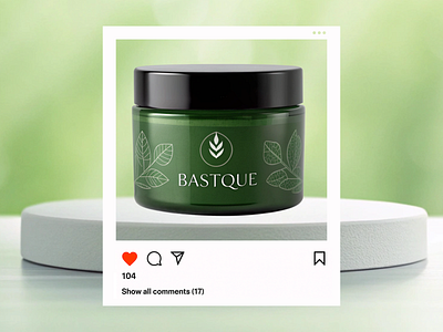 BASTQUE – Where Nature Meets Elegance app bastque branding creative design digital agency graphic design illustration logo skincarebranding ui vector visualbranding