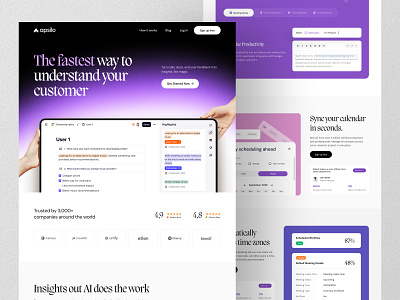 Meeting Notes SaaS Website landing page meeting notes meeting notes website meeting website note taker website saas website saaswebsite web web design