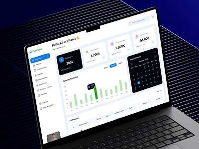 Medical Dashboard UI/UX design admin panel app clinic app crm dashboard ui doctor app health dashboard health monitoring health tech healthcare ui hospital management managements medical app medical dashboard medical record patient management saas ui design ux design