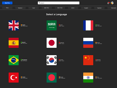 Lanaguage Learning App Design design figma ui ui design uiux design ux ux design