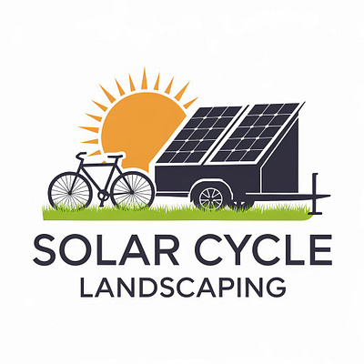 Modern Landscaping Logo logo modern landscaping logo