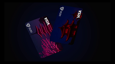 💳VIsa Card UI Animation 3d 3d card animation animation bank card animation card card animation card desgin graphic design motion graphics ui