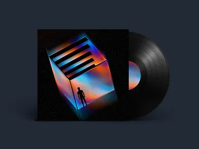 Geometric Cover Art : Lost in Space (Art Grab Exclusive) artwork geometric graphic design