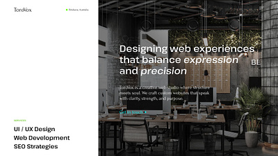Web Agency Design Ideas black and white minimalist web agency web design