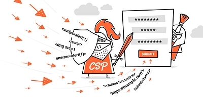 Using form hijacking to bypass CSP illustration illustration