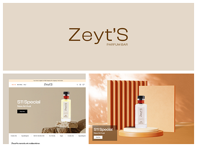 Zeyt's perfume bar branding branding design graphic design graphics logo ui ux
