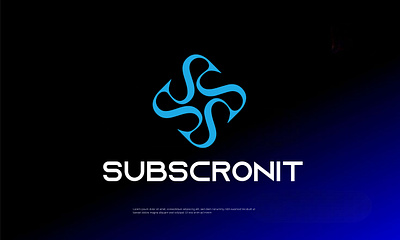 Logo Design For Tech Company - SUBSCRONIT animation brand identity brand visualize branding log logo