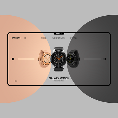 SAMSUNG | UI,poster & flyer | design branding design dribbble flyer flyer design foryou graphic design poster poster design samsung samsung watch samsung website samsunglogo ui watch watch poster website