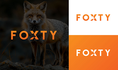 Foxty (Logo Design) business logo company logo creative logo custom logo design fox logo graphic design logo logo design minimalist logo modern logo professional logo vector